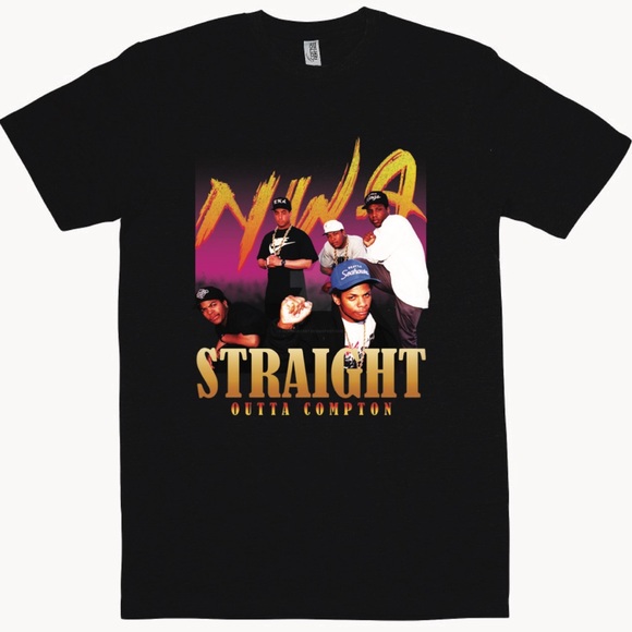 NWA Straight Outta Compton Vintage Bootleg Tee  New S-5Xl 2024 Rap Merch… - Picture 1 of 1